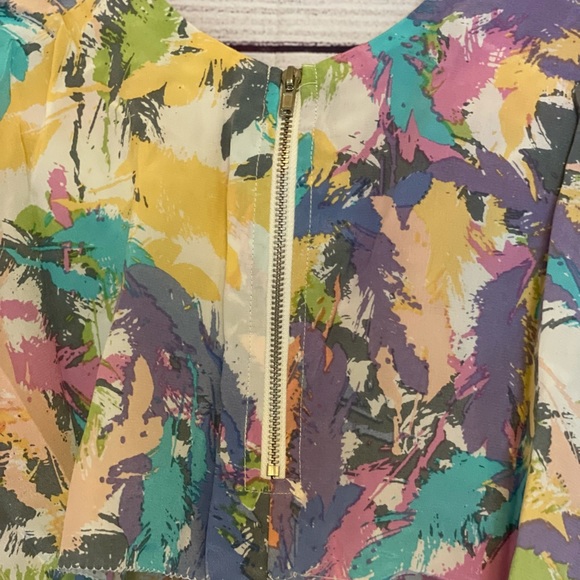 R. 89 100% silk shorts romper - Picture 7 of 8